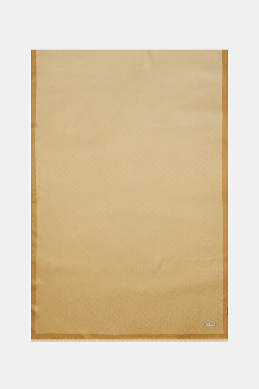 ECRU MONOGRAM JAQUARD SHAWL