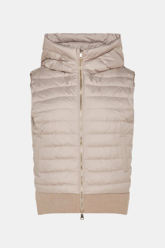 BEIGE WOOL/CASHMERE REEFER JACKET 3