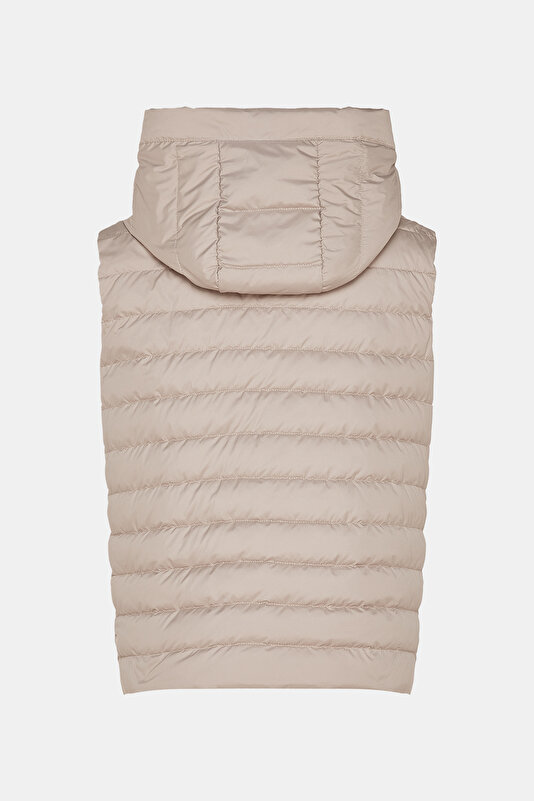 BEIGE WOOL/CASHMERE REEFER JACKET 4