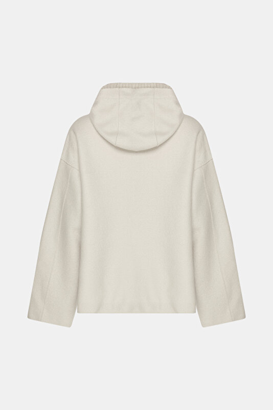 BEIGE HOODIE JACKET 2