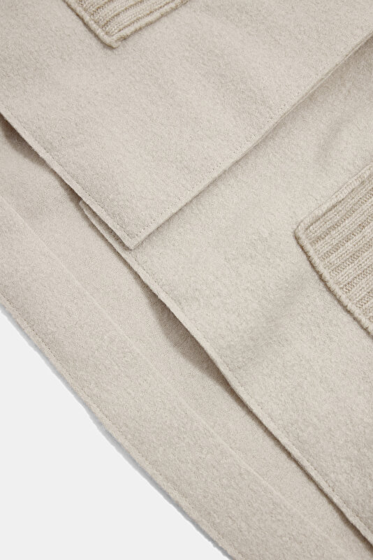 BEIGE HOODIE JACKET 4