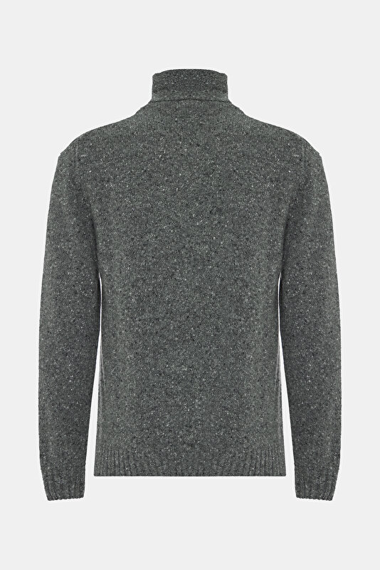 GREY LAPEL COLLAR TRICOT 2