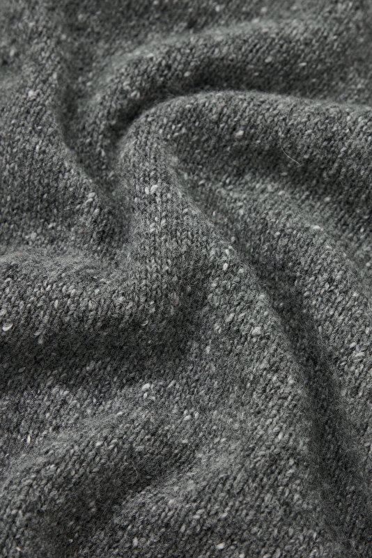 GREY LAPEL COLLAR TRICOT 4