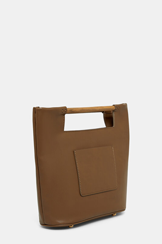 TAN LEATHER BAG 3