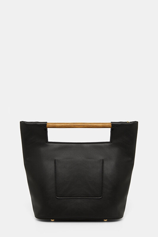 BLACK LEATHER BAG