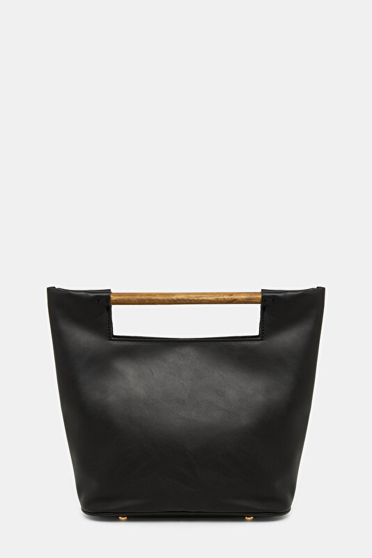 BLACK LEATHER BAG 4