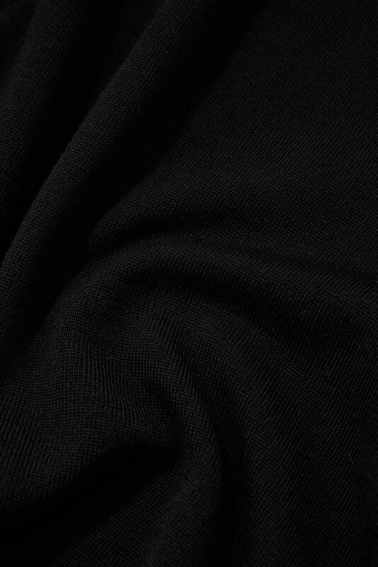 BLACK 1/2 TURTLENECK TRICOT 4