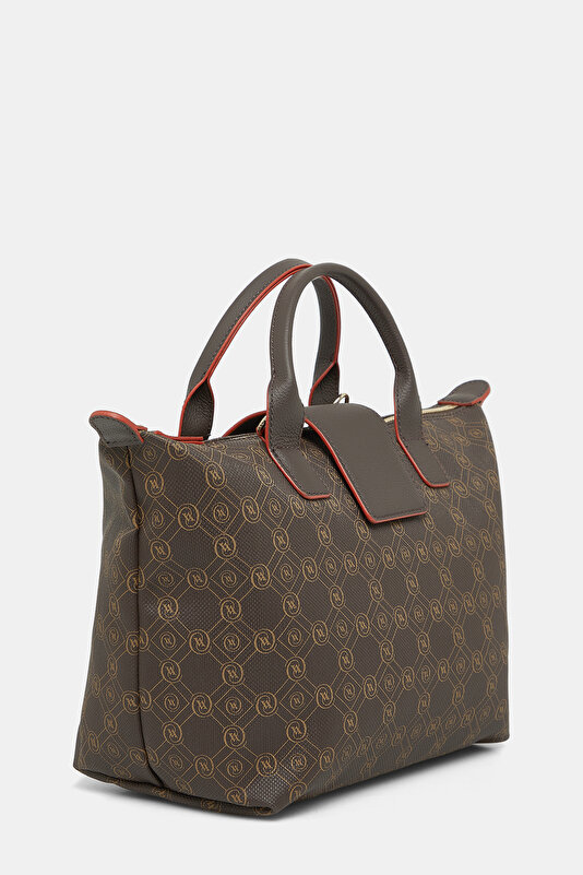 KAHVE MONOGRAM ÇANTA 3