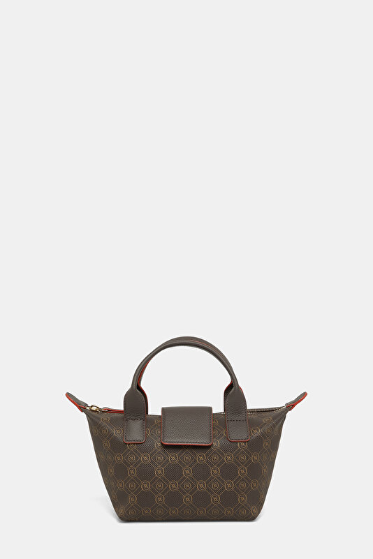 KAHVE MONOGRAM ÇANTA