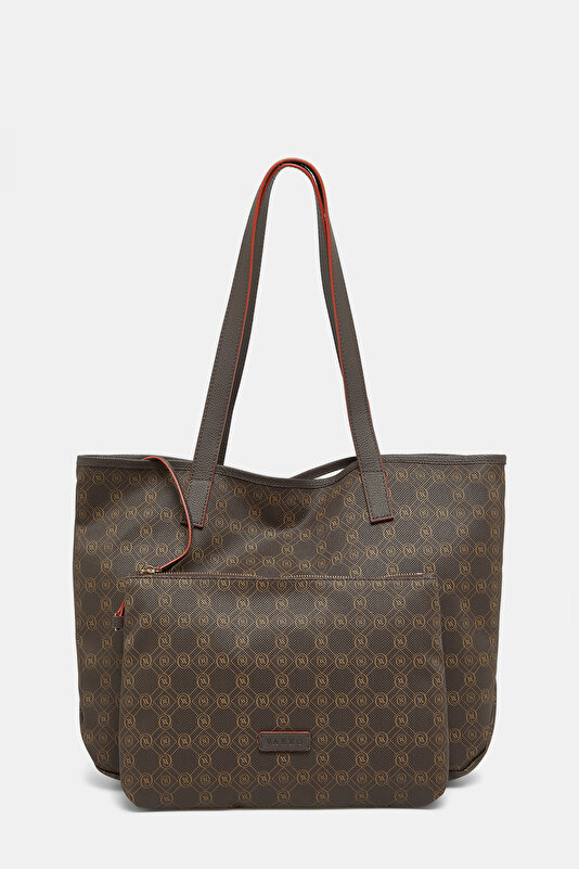 KAHVE MONOGRAM ÇANTA 2