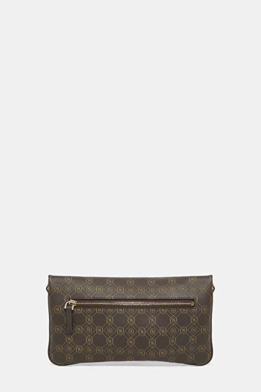 KAHVE MONOGRAM DERİ ÇANTA 4