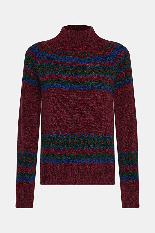 BORDO DİK YAKA TRİKO