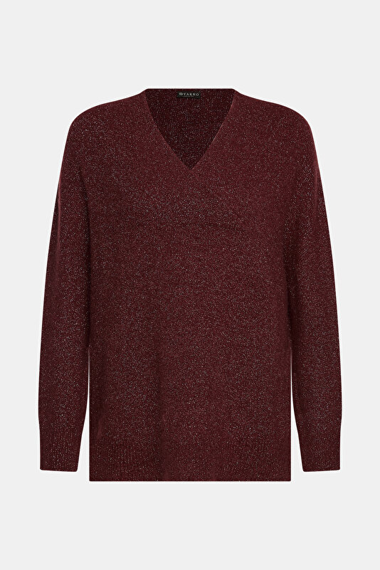 BORDO V YAKA TRİKO