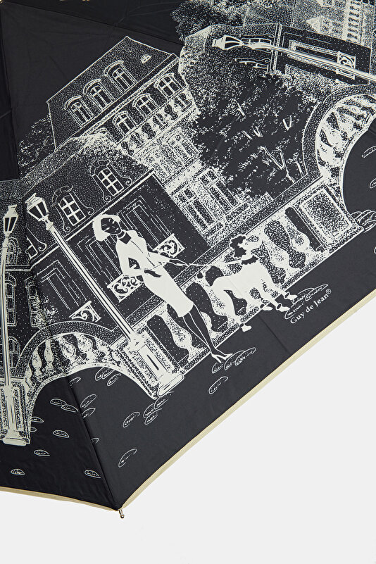 PRINTED ECRU UMBRELLA 2