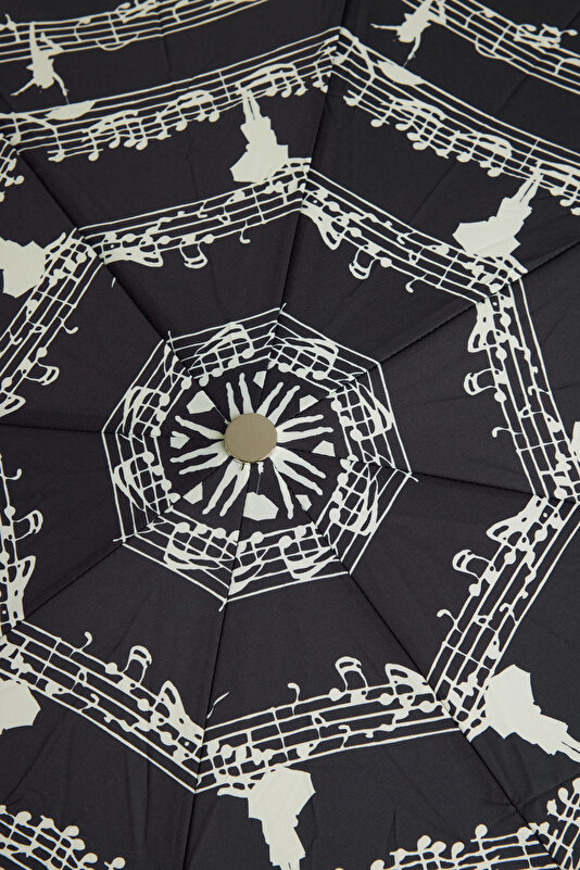 PRINTED ECRU UMBRELLA 4