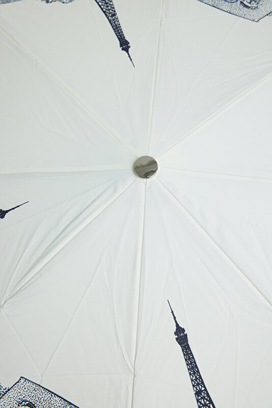 PRINTED BLACK UMBRELLA 3