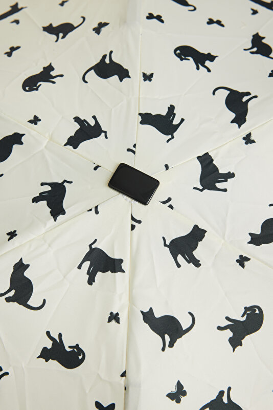 PRINTED BLACK UMBRELLA 3
