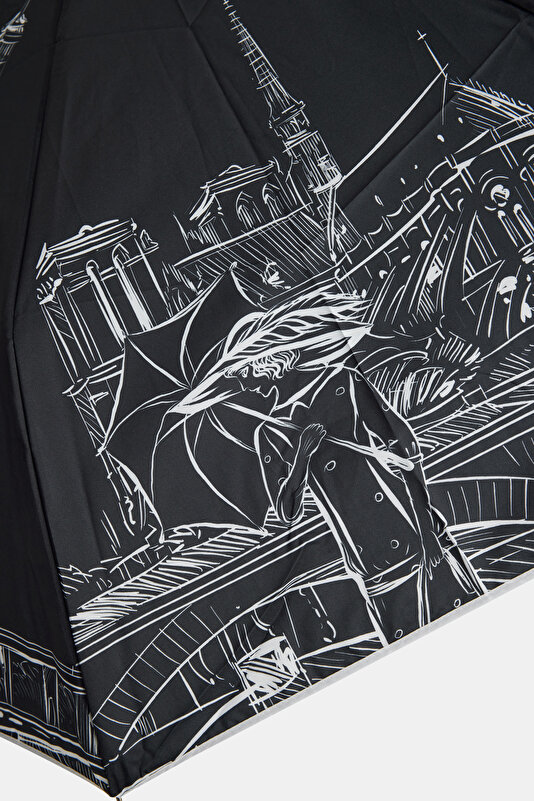 PRINTED ECRU UMBRELLA 3