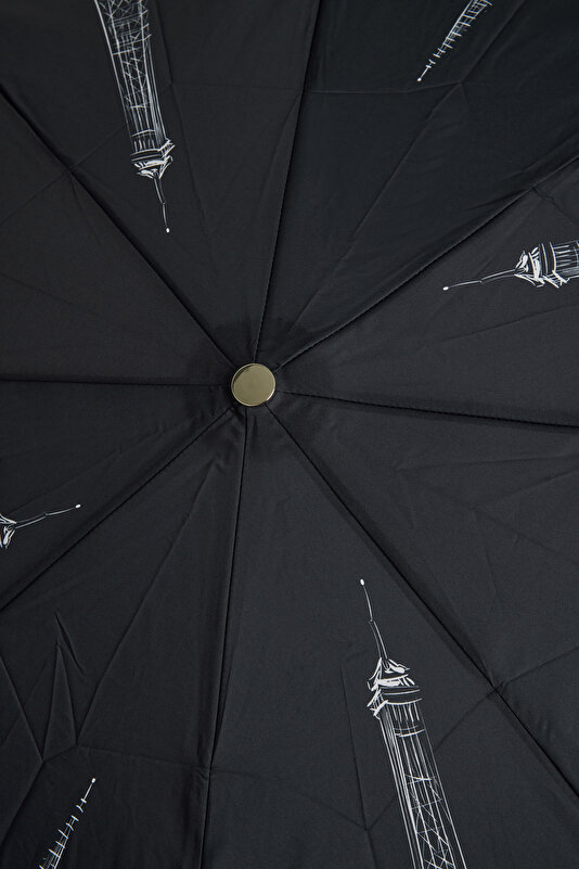 PRINTED ECRU UMBRELLA 4