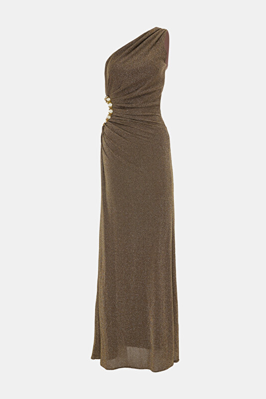 BROWN DRESS