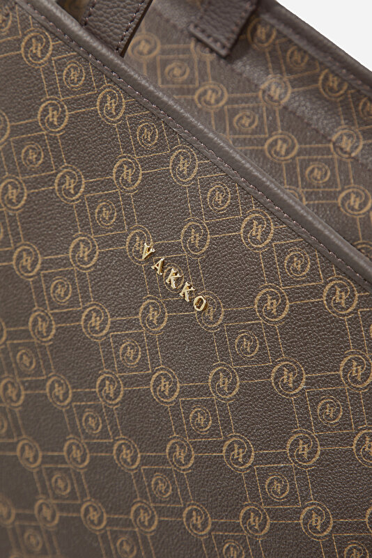 KAHVE MONOGRAM ÇANTA 4