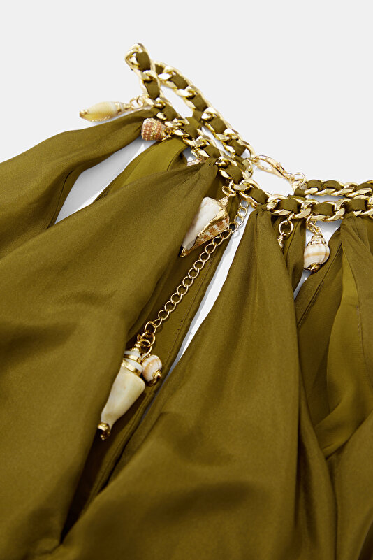 DARK GREEN BLOUSE 3