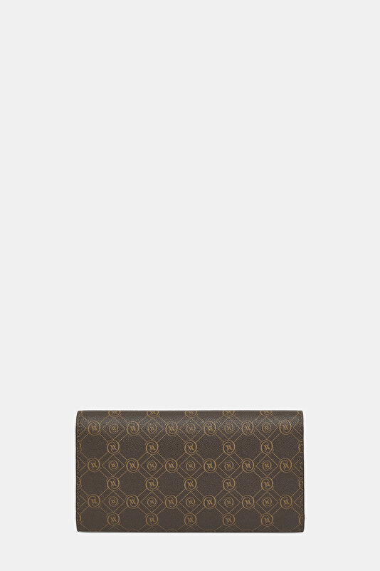 BEIGE MONOGRAM WALLET 3