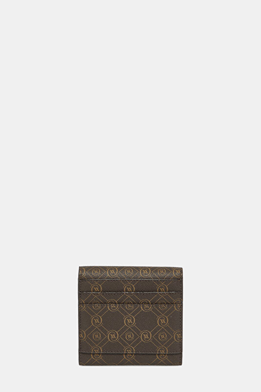 BEIGE MONOGRAM WALLET 3