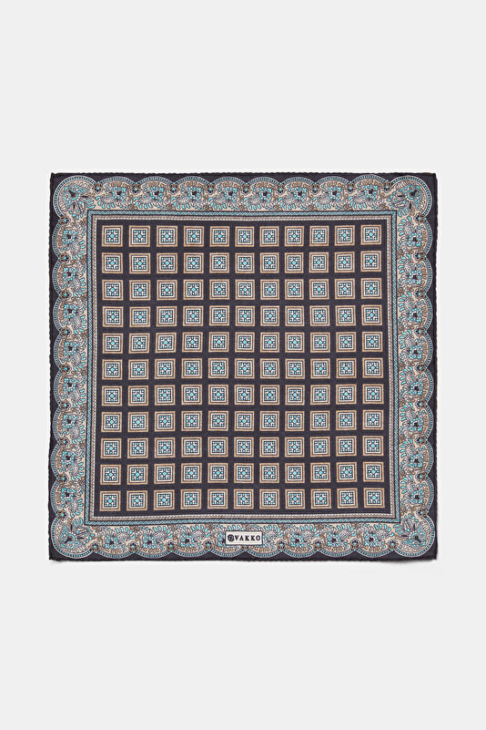 270002, BLACK, BEIGE, WATER GREEN, 033X033 4