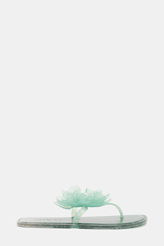 LIGHT GREEN SANDALS
