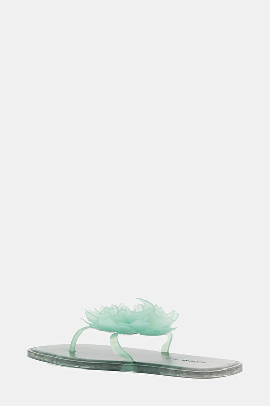 LIGHT GREEN SANDALS 2