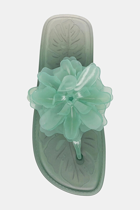 LIGHT GREEN SANDALS 3