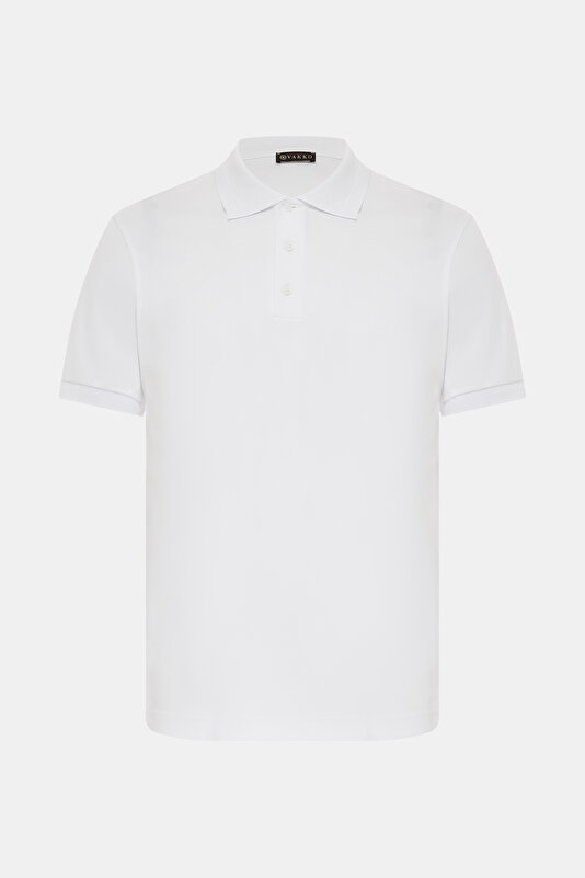 DÜĞMELİ POLO YAKA KISA KOL T-SHIRT