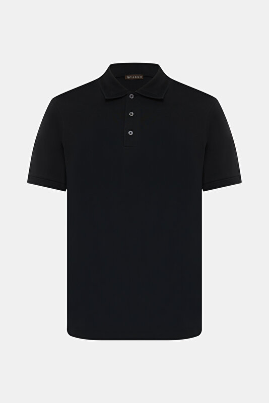 DÜĞMELİ POLO YAKA KISA KOL T-SHIRT