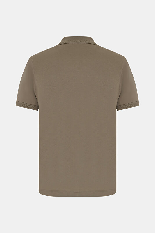 DÜĞMELİ POLO YAKA KISA KOL T-SHIRT 2
