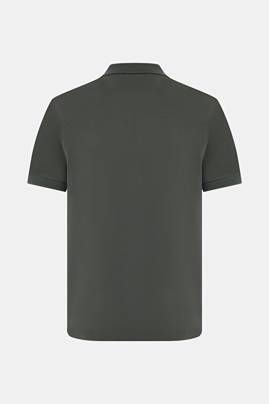 DÜĞMELİ POLO YAKA KISA KOL T-SHIRT 2