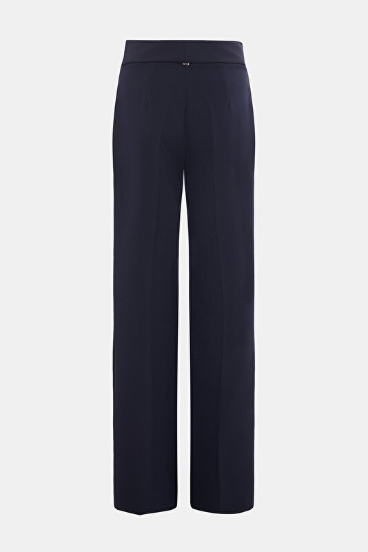 NAVY BLUE STRAIGHT TROUSERS 2