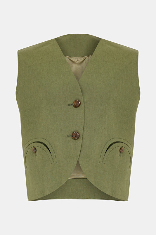 KHAKI VEST