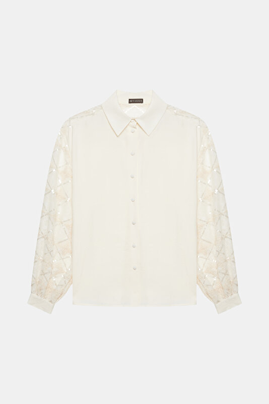NATURAL LONG SLEEVE SHIRT