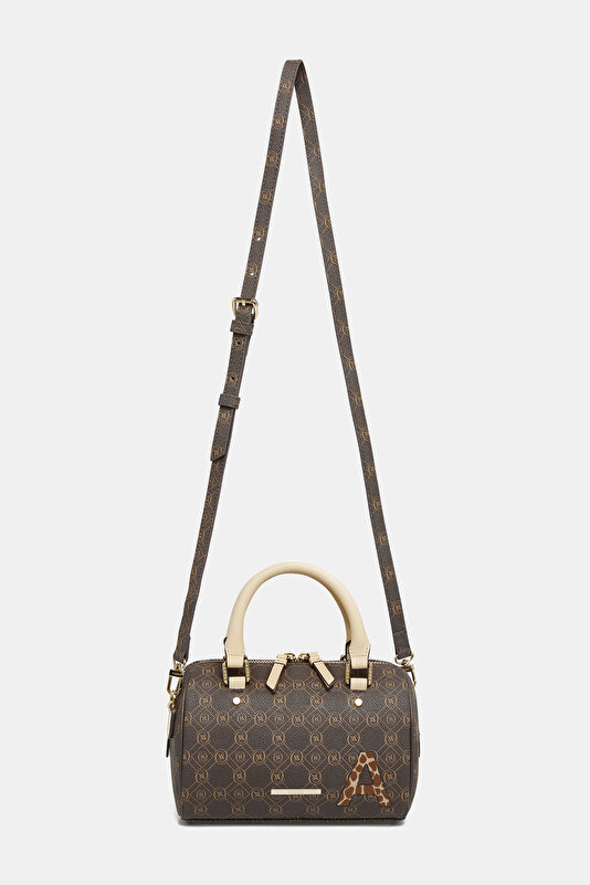 LIGHT BROWN MONOGRAM BAG 2