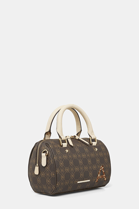 LIGHT BROWN MONOGRAM BAG 3
