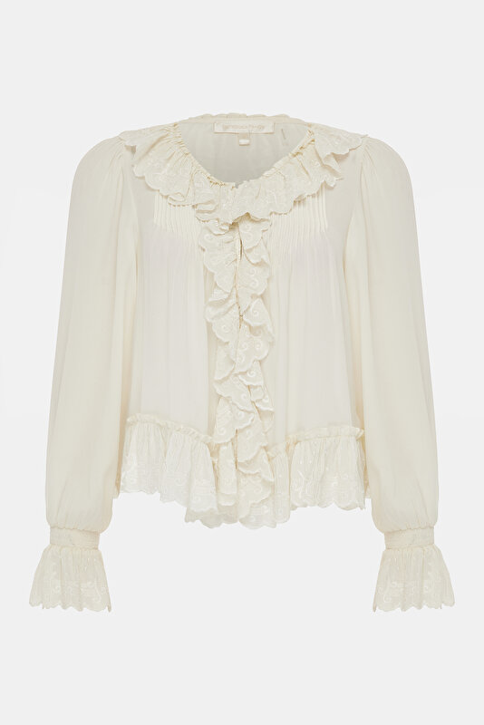 CREAM BLOUSE