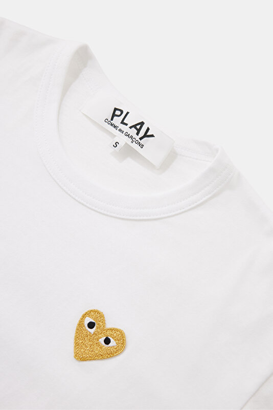 BEYAZ BİSİKLET YAKA T-SHIRT 3