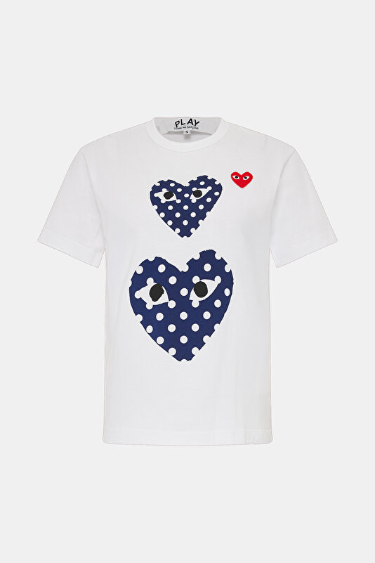 WHITE BICYCLE COLLAR TSHIRT