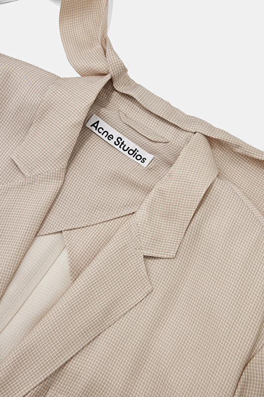 BEIGE BUTTONED JACKET 3