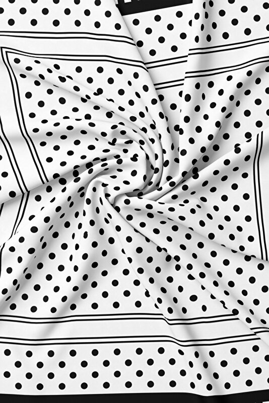 BLACK POLKA-DOT TWILL GAVROŞ 2