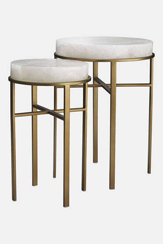 SIDE TABLE HOXTON VINTAGE BRASS