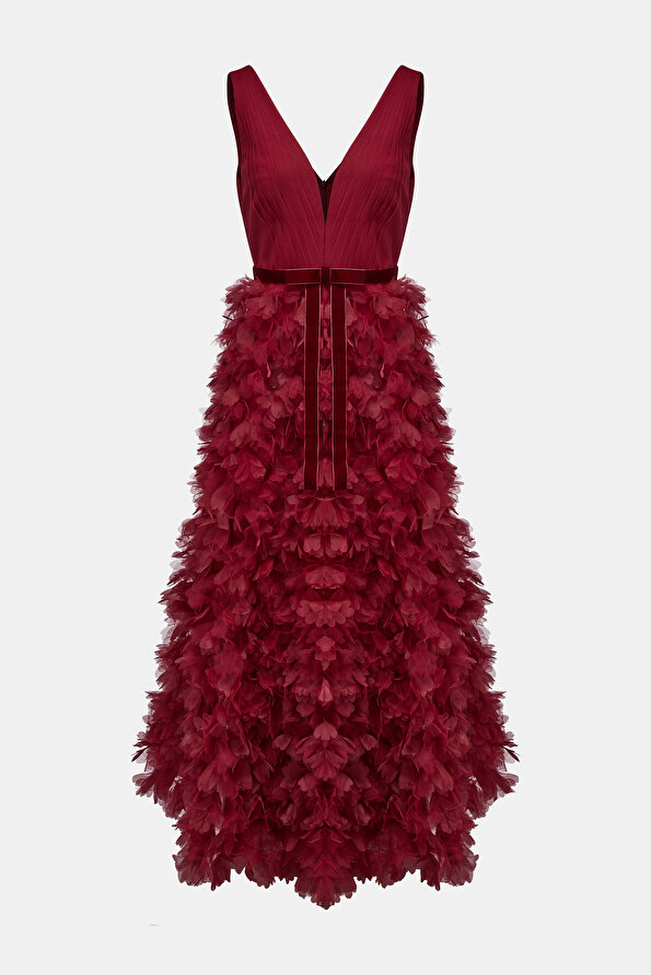 Red Marchesa Notte Dress