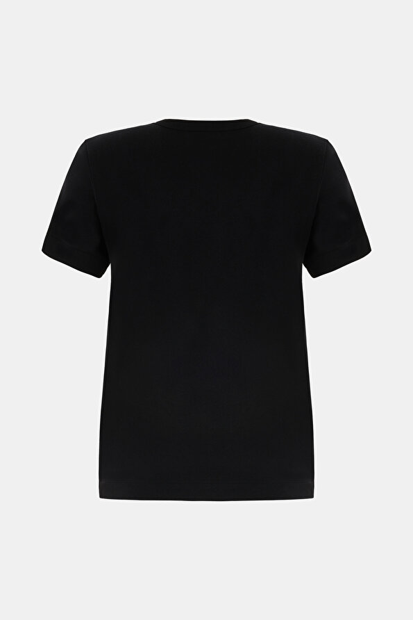 SIYAH COMME DES GARCONS PLAY T SHIRT