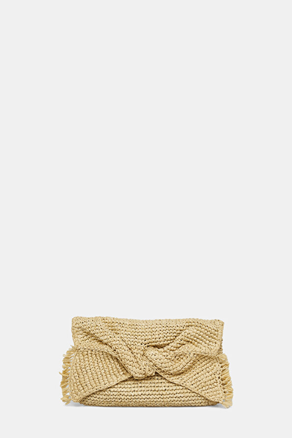 NATURAL RAFFIA BAG